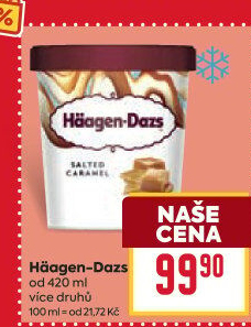 Zmrzlina v kelímku Häagen-Dazs