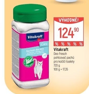 Deo fresch pro kočičí toalety Vitakraft
