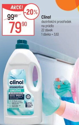 Dezinfekce na prádlo Clino!
