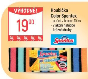 Houbička na nádobí Spontex