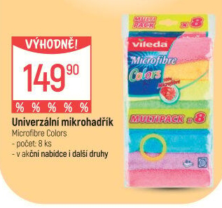 Mikroutěrka Microfibre Colors Vileda