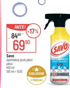 Pěna proti plísním Savo