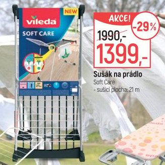 Sušák na prádlo Soft Care Vileda