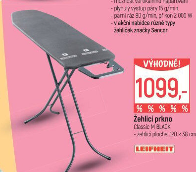 Žehlicí prkno Classic M Leifheit