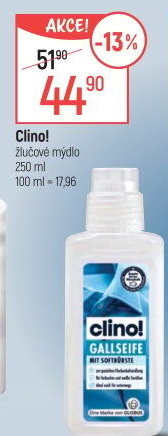 Žlučové mýdlo Clino!