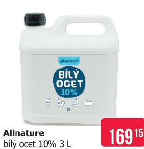 Bílý ocet Allnature