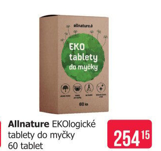 Tablety do myčky Allnature