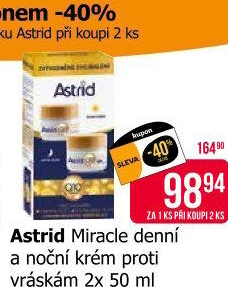 Balení krém proti vráskám denní a noční Miracle Astrid