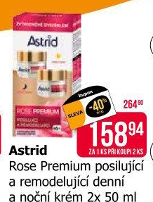 Balení krém proti vráskám denní a noční Rose Premium Astrid