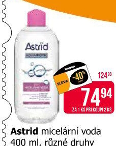 Micelární voda Astrid