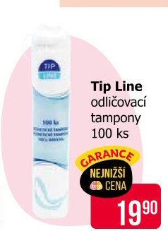 Odličovací tampony Tip Line