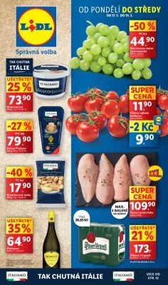 akční leták Lidl 17.3.2025-23.3.2025