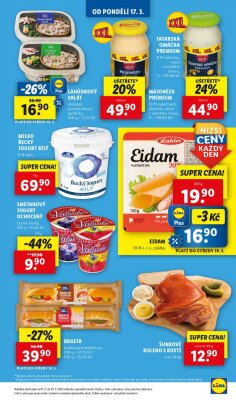 akční leták Lidl 17.3.2025-23.3.2025