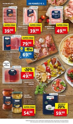 akční leták Lidl 17.3.2025-23.3.2025