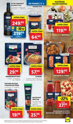 akční leták Lidl 17.3.2025-23.3.2025