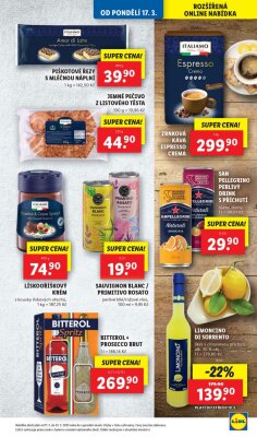 akční leták Lidl 17.3.2025-23.3.2025