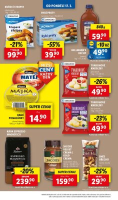 akční leták Lidl 17.3.2025-23.3.2025