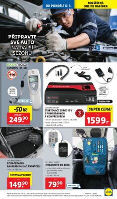 akční leták Lidl 17.3.2025-23.3.2025