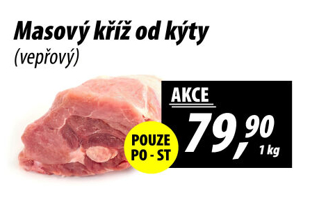 Masový kříž od kýty vepřový