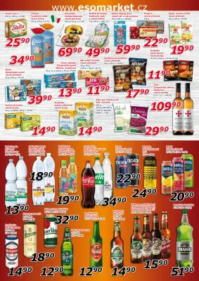akční leták ESO MARKET 19.3.2025-30.3.2025