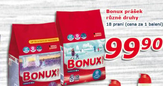 Prací prášek Bonux