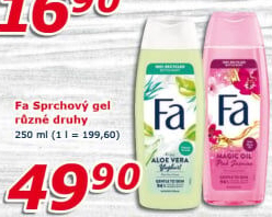 Sprchový gel Fa