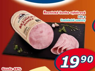 Šunka Řeznická výběrová Kostelecké uzeniny