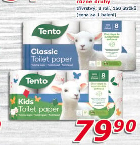 Toaletní papír 3vrstvý Tento