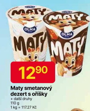 Dezert Olmíci Maty Olma