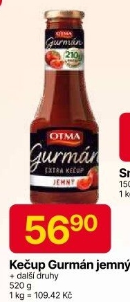 Kečup Gurmán Otma