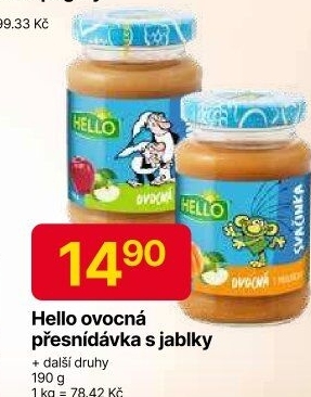 Přesnídávka Hello