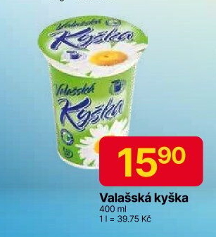 Valašská kyška Mlékárna Valašské Meziříčí
