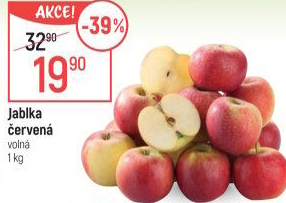 Jablka červená