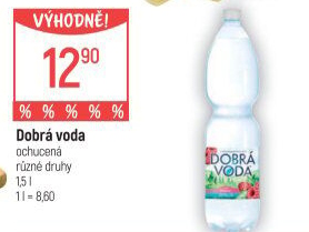 Ochucená voda Dobrá voda