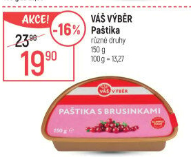 Paštiky Váš výběr