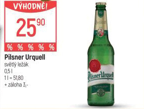 Pivo Pilsner Urquell