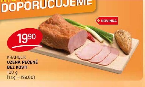 KRAHULÍK UZENÁ PEČENĚ BEZ KOSTI