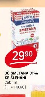 JČ SMETANA 31% KE ŠLEHÁNÍ