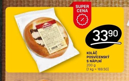 KOLÁČ POSVÍCENSKÝ S NÁPLNÍ