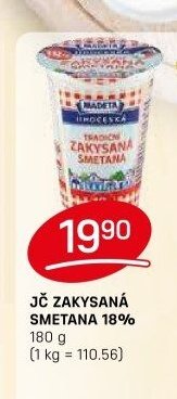 JČ ZAKYSANÁ SMETANA 18%