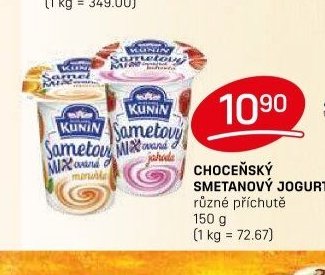 CHOCEŇSKÝ SMETANOVÝ JOGURT