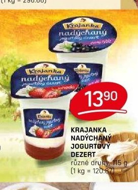 KRAJANKA NADÝCHANÝ JOGURTOVÝ DEZERT
