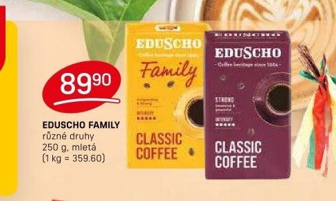 EDUSCHO FAMILY různé druhy 250 g, mletá