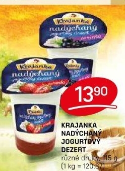 Dezert Nadýchaný Krajanka