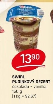 Dezert pudinkový Swirl Omira