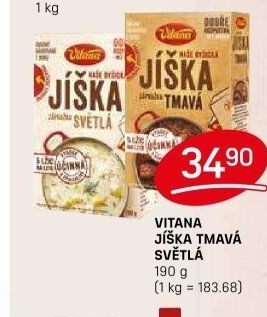 Jíška hotová Vitana