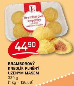 Knedlíky bramborové s uzeným masem Lef