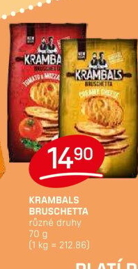 Krekry Bruschetta Krambals