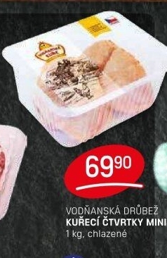 Kuřecí čtvrtky Vodňanské kuře
