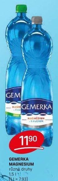 Minerální voda Gemerka